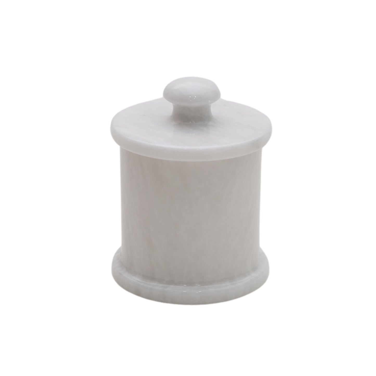 Allure Jar - White Marble