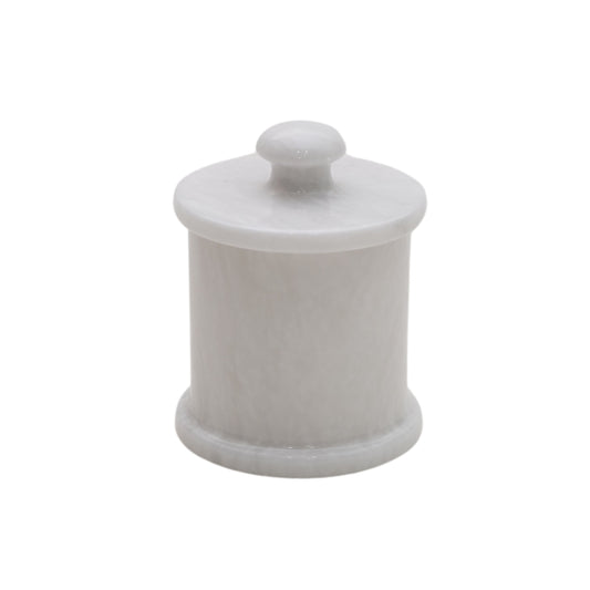 Allure Jar - White Marble
