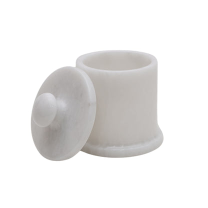 Allure Jar - White Marble